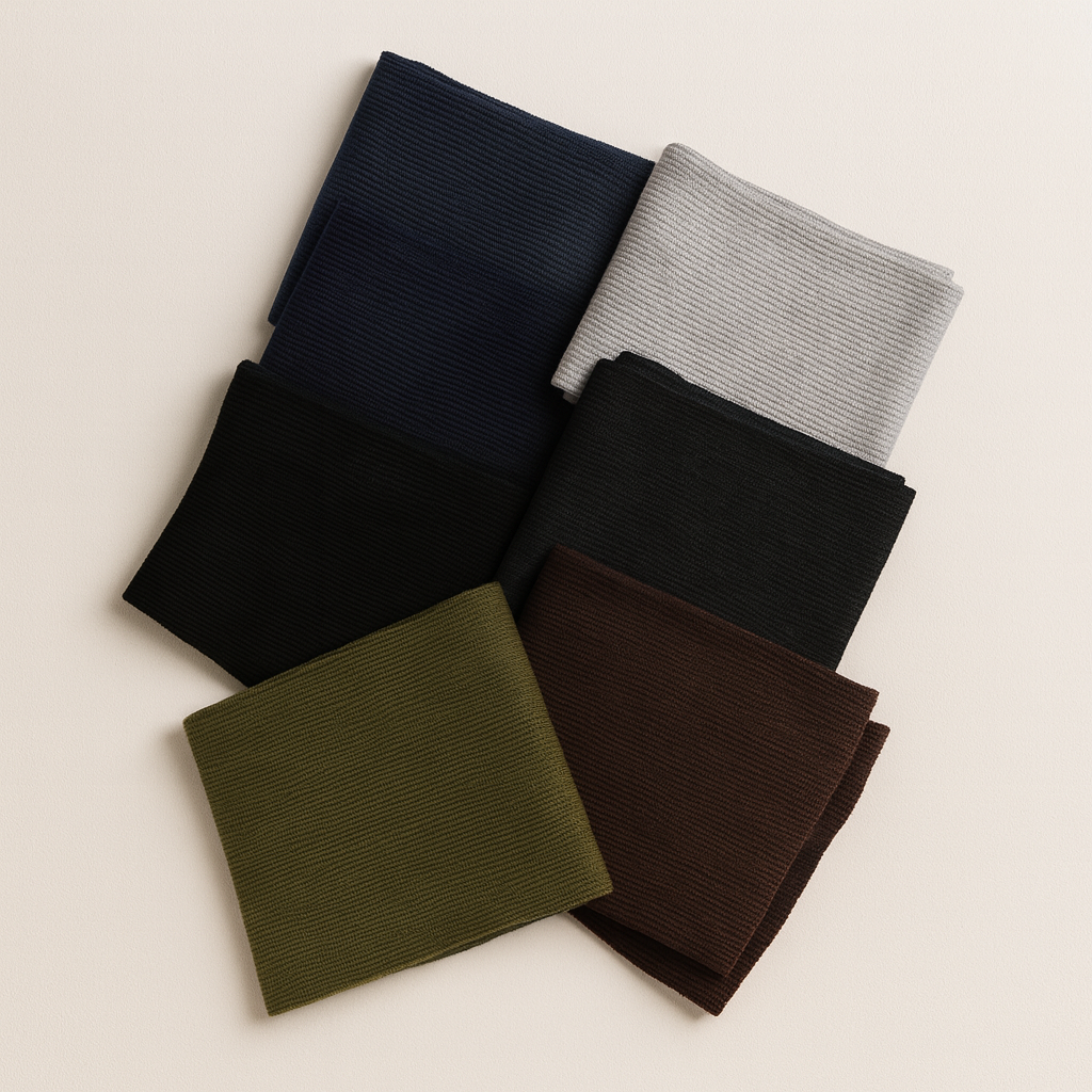 BRAIAN - Sciarpa Uomo, 100% Lana Merino Extrafine-Invernale.