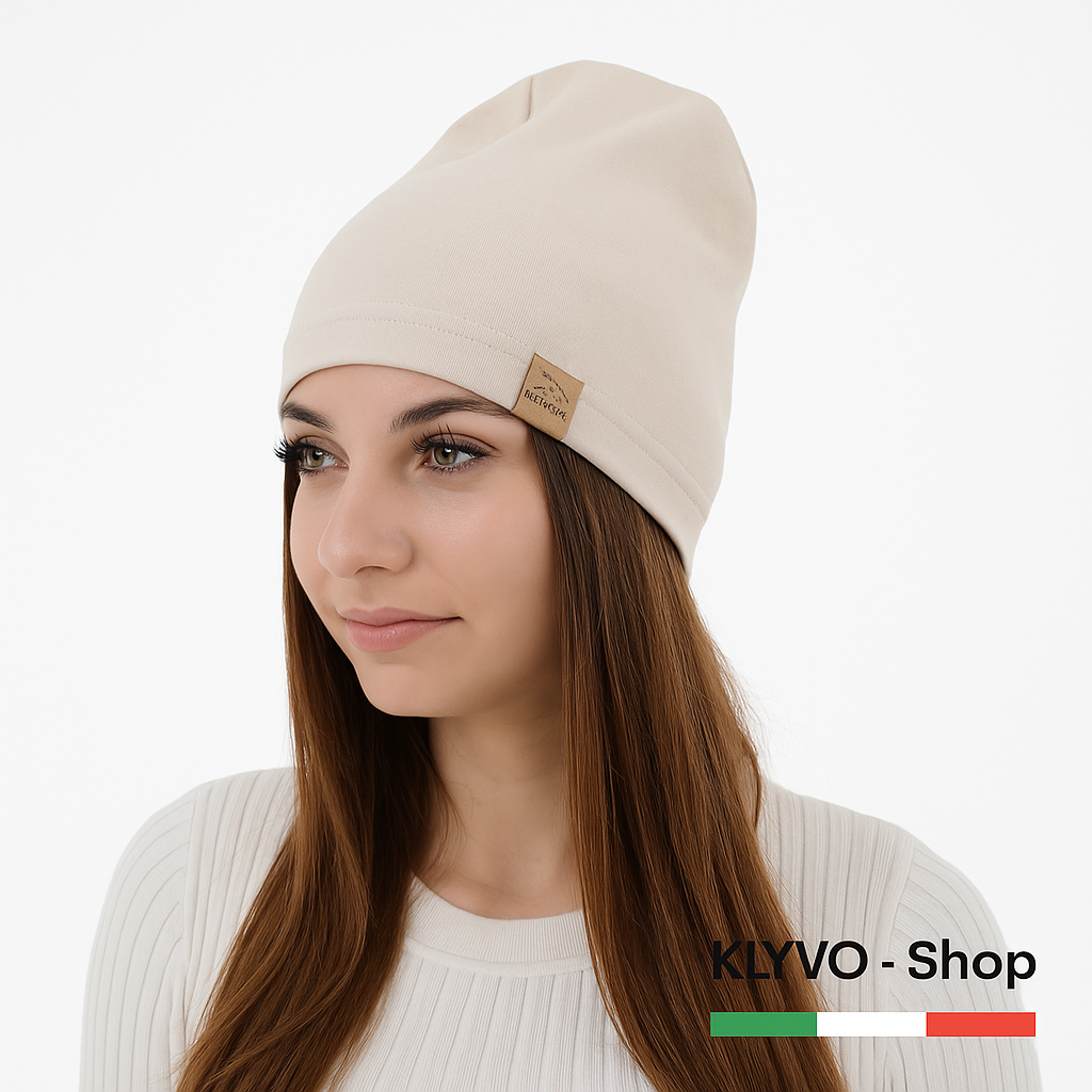 BREMA - Berretto Donna  in Cotone elasticizzato – Primaverile/Autunnale, elegante e confortevole