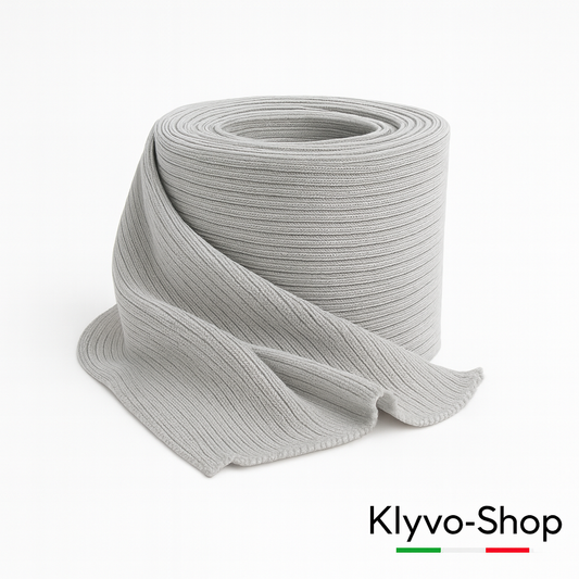 JESSICA - Sciarpa Donna, 100% Lana Merino Extrafine 203×24 cm.