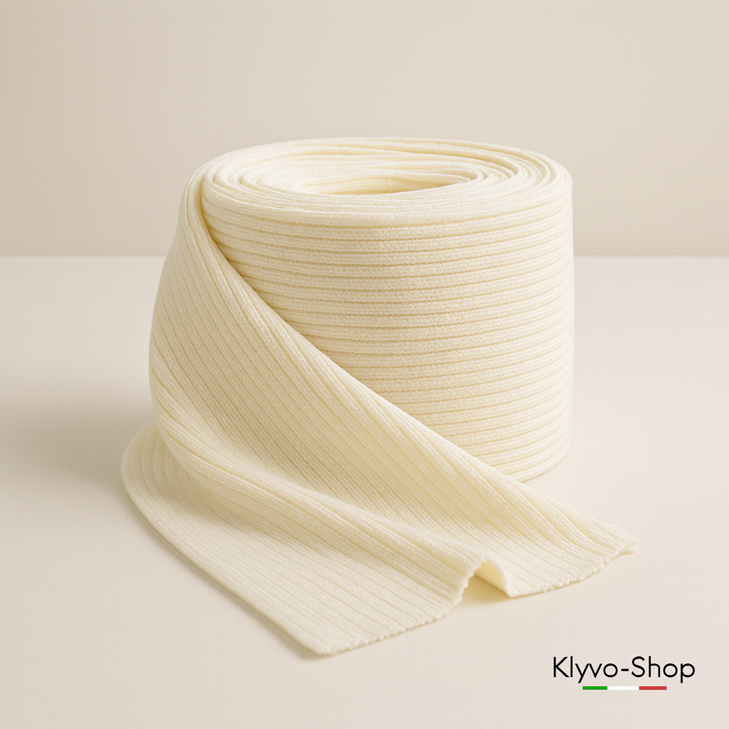 JESSICA - Sciarpa Donna, 100% Lana Merino Extrafine 203×24 cm.