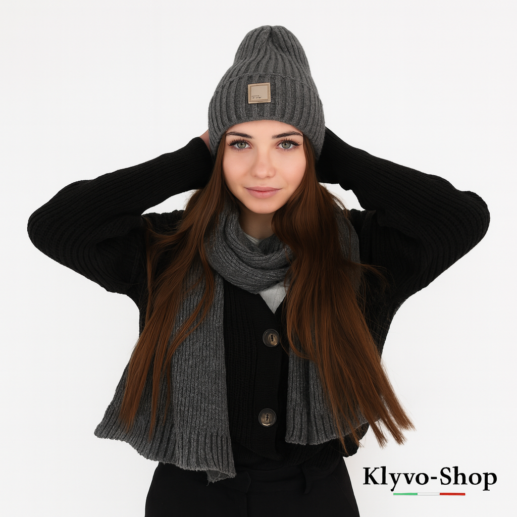 LORETTA - Sciarpa Donna in lana merino – Eleganza e calore per l’inverno