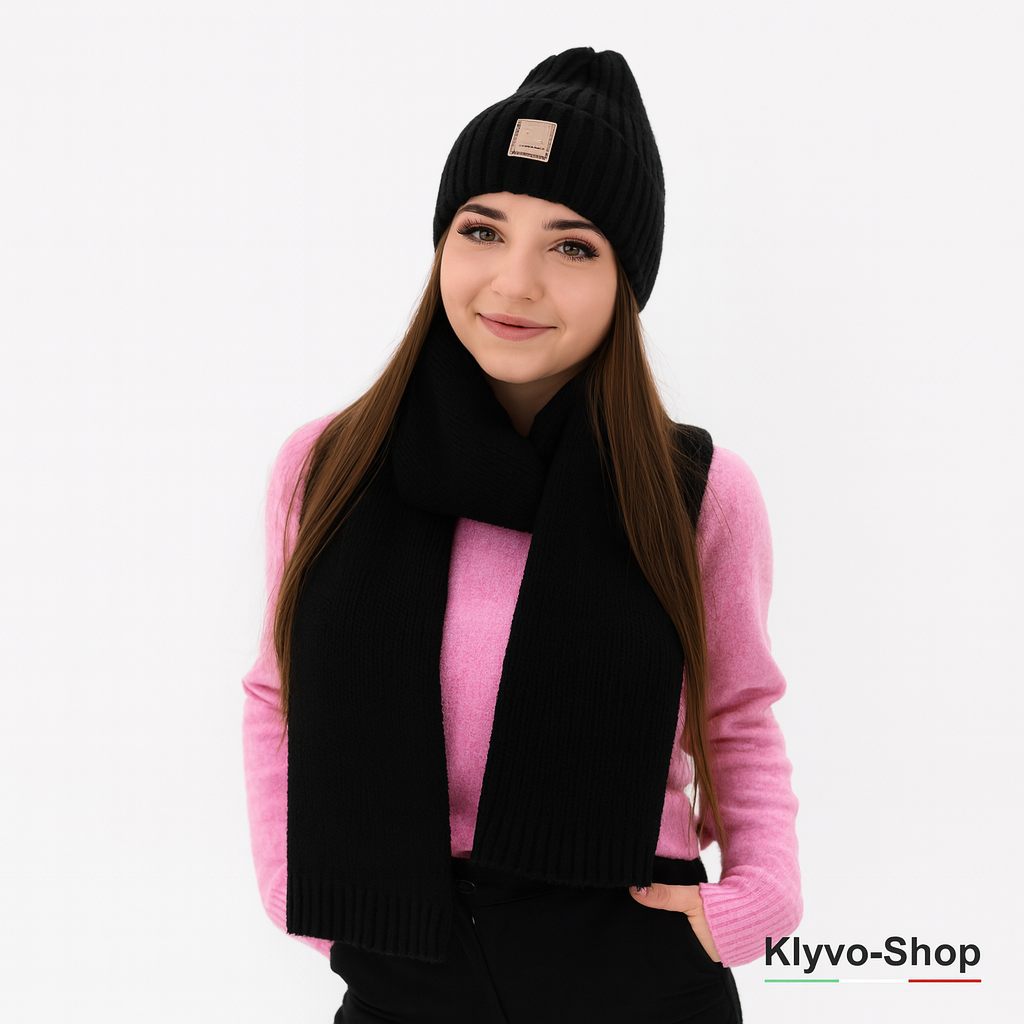 LORETTA - Sciarpa Donna in lana merino – Eleganza e calore per l’inverno