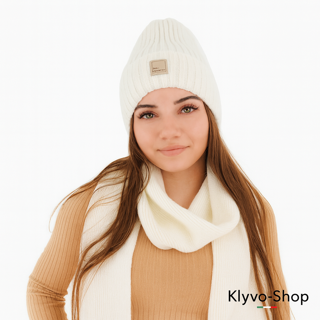 LORETTA - Sciarpa Donna in lana merino – Eleganza e calore per l’inverno