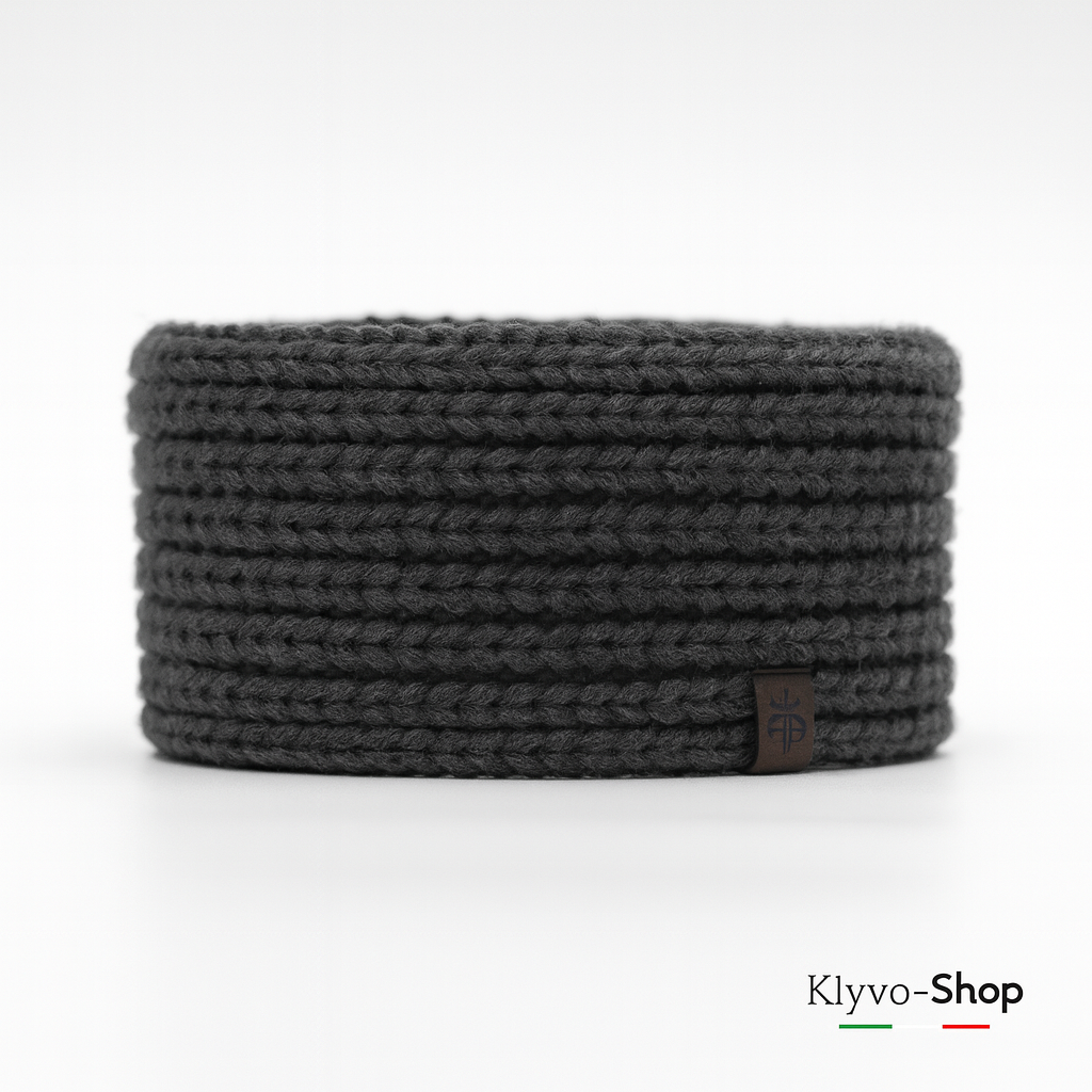 ALEXIS - Fascia per Capelli Donna, Invernale in maglia a coste, calda, elegante ed elastica