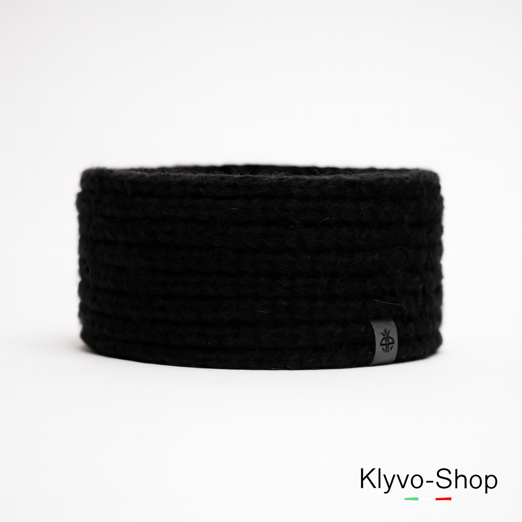 ALEXIS - Fascia per Capelli Donna, Invernale in maglia a coste, calda, elegante ed elastica