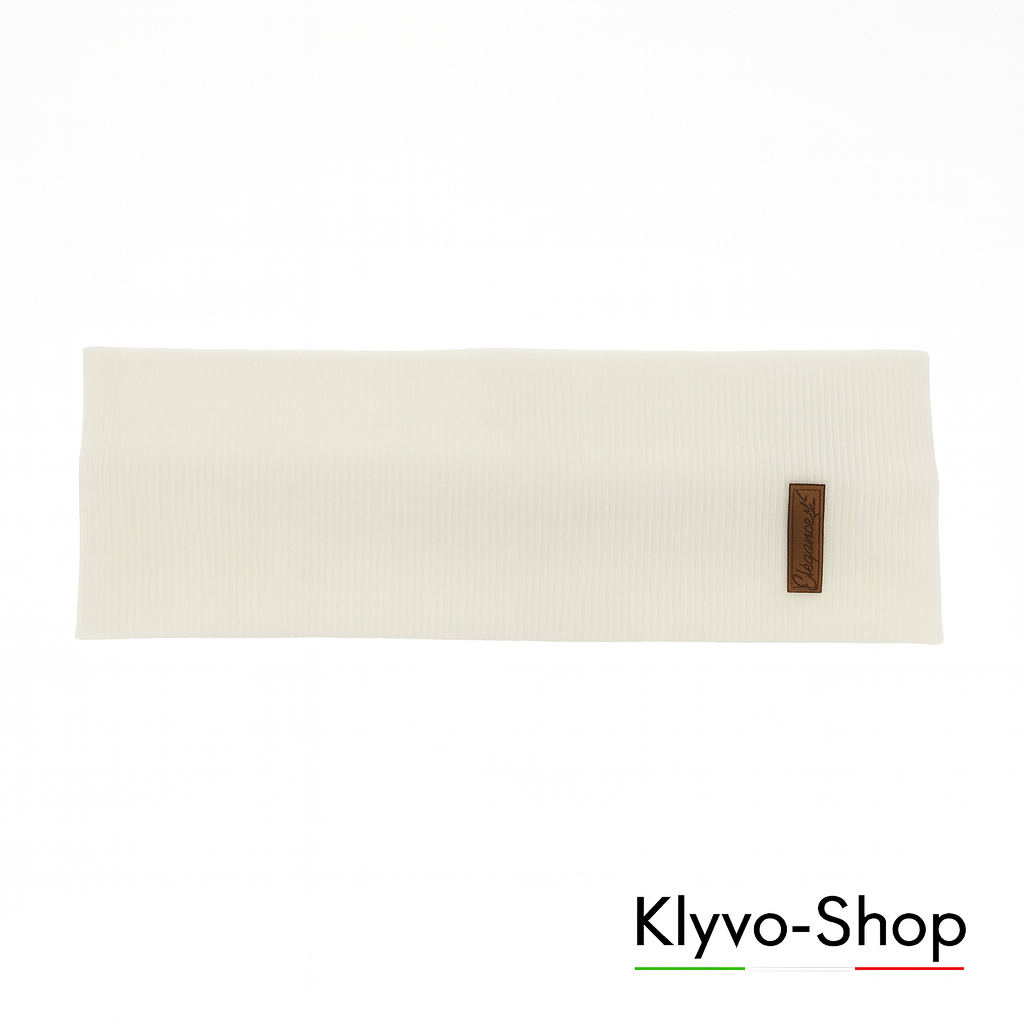 SHARON - Fascia per Capelli Donna in cotone, elegante e confortevole per primavera e autunno