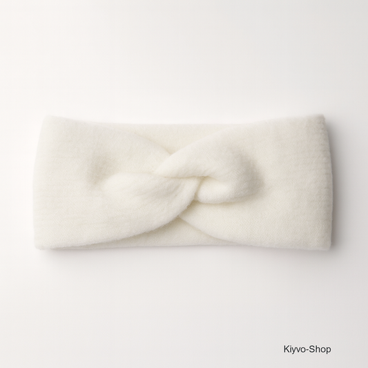 FLORENCE - Fascia per capelli Donna invernale, morbida, elegante e confortevole.