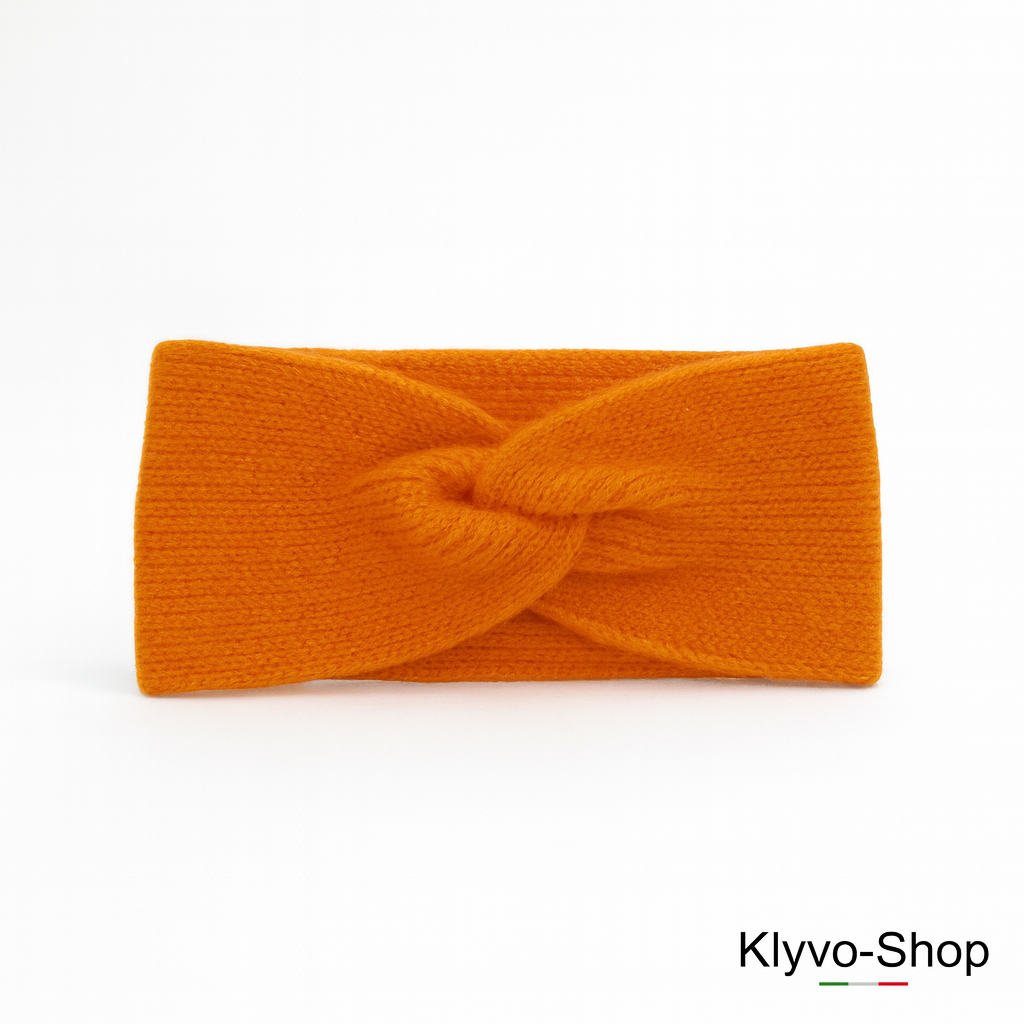 FLORENCE - Fascia per capelli Donna invernale, morbida, elegante e confortevole.