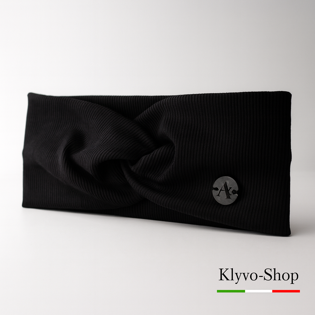 AURI - Fascia per Capelli Donna in cotone beige – elastica, leggera e primaverile