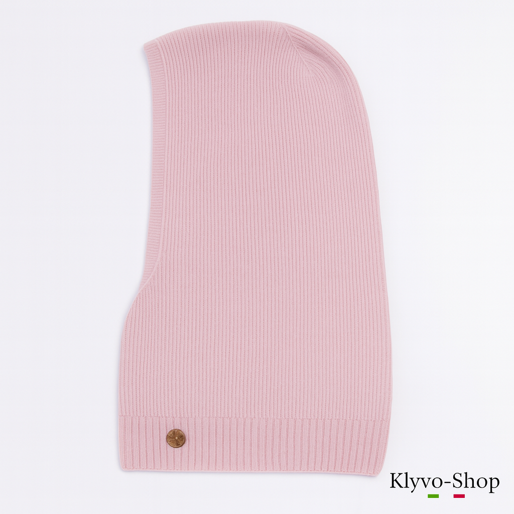 KIRUNA - Passamontagna Donna in Lana Merino e Cashmere – caldo, elegante e morbido