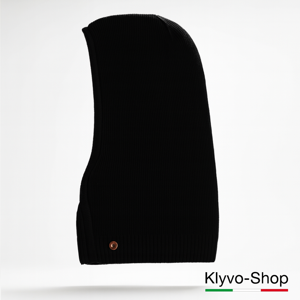 KIRUNA - Passamontagna Donna in Lana Merino e Cashmere – caldo, elegante e morbido