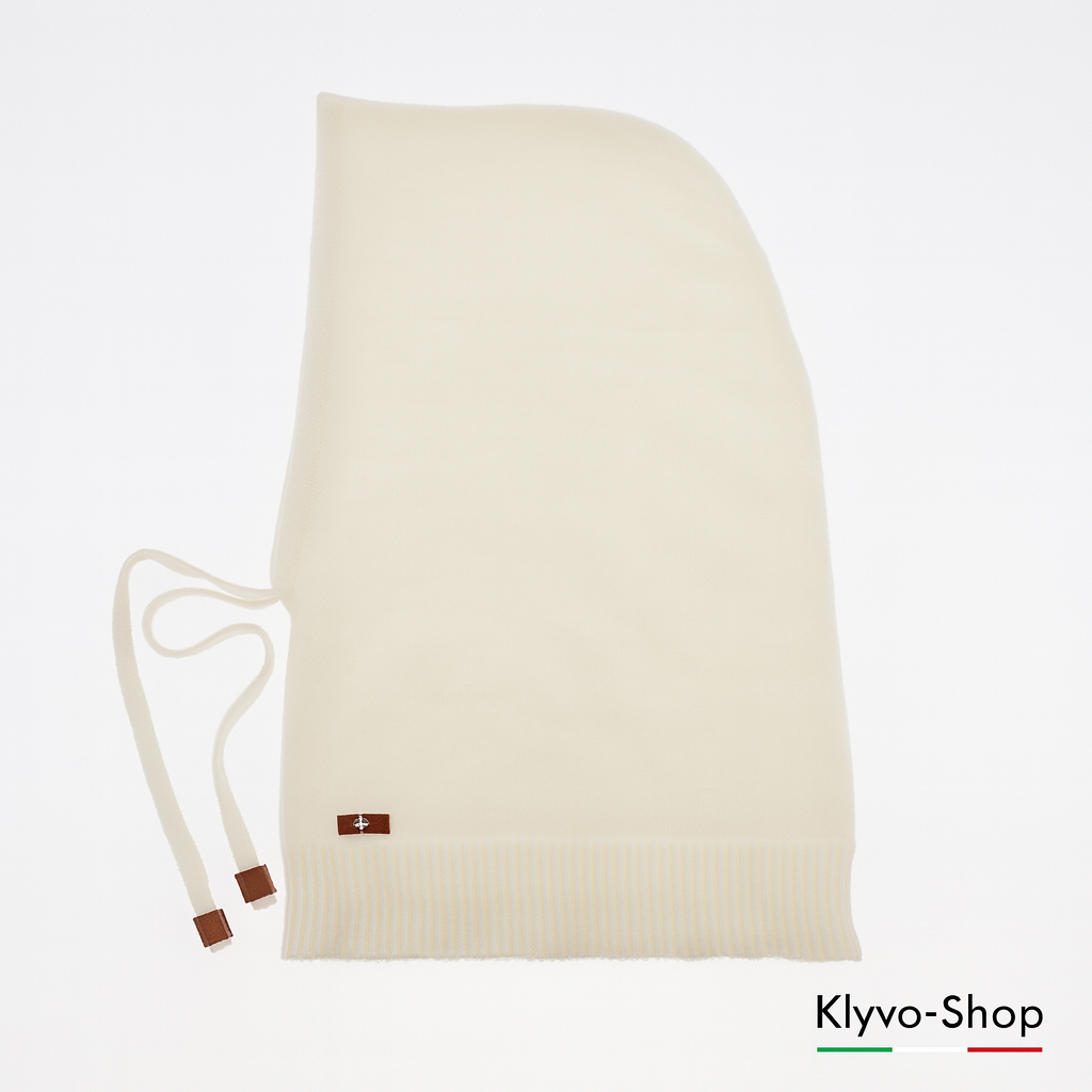 ELIZABETH - Passamontagna Donna in Lana Merino,Caldo elegante e morbido