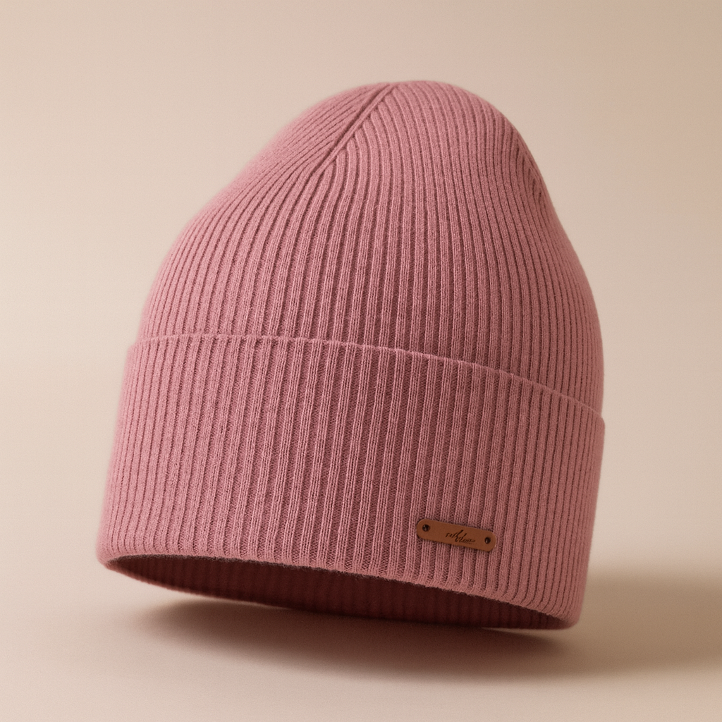 FLERRA - Berretto Donna in Lana Merino, elegante e caldo per inverno.