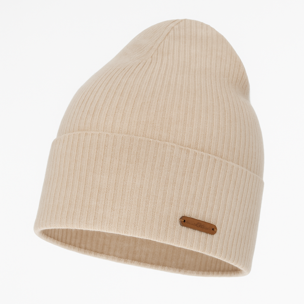 FLERRA - Berretto Donna in Lana Merino, elegante e caldo per inverno.