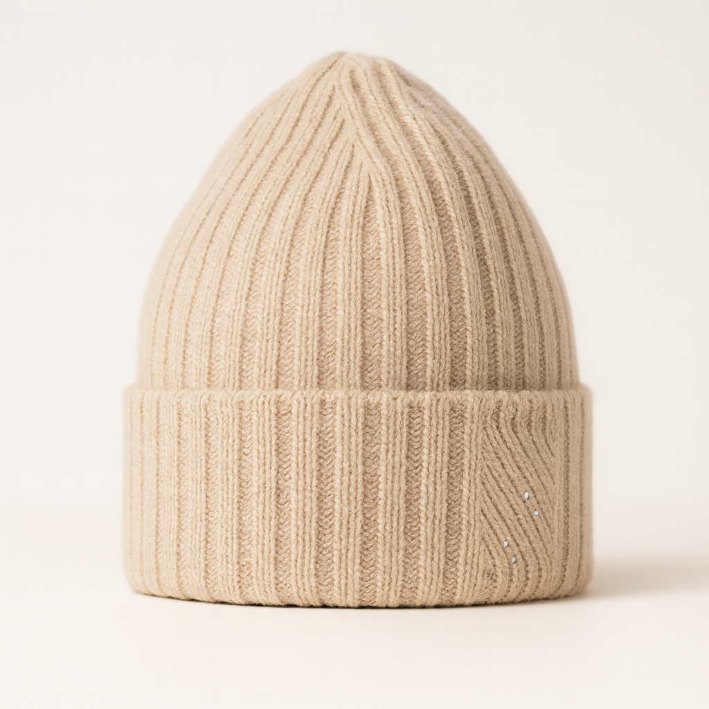 ARIGA - Berretto Donna in Lana Merino Extrafine 100% con Strass – Caldo, Elegante e Termoregolante per l’Inverno.