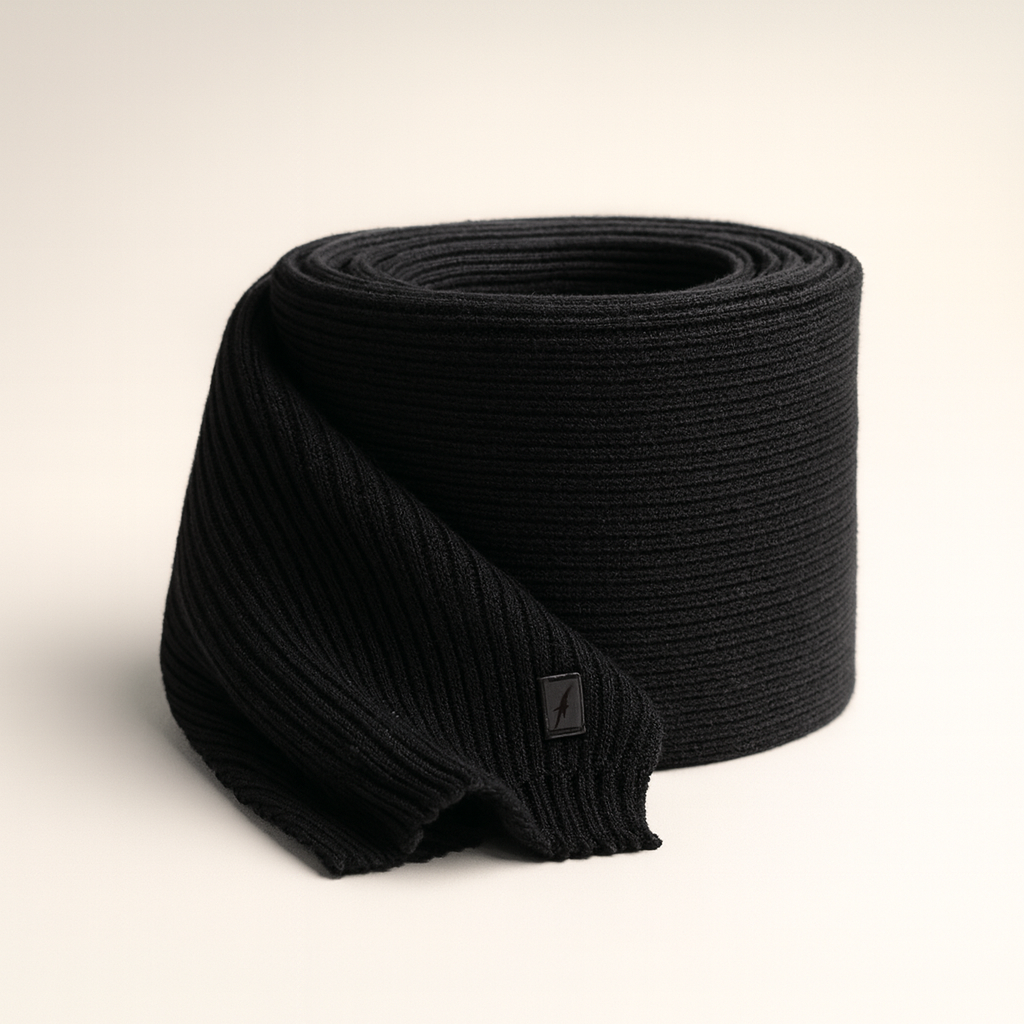 ALGOR - Sciarpa Uomo, 50% Lana Merino 50% acrilico-Invernale.