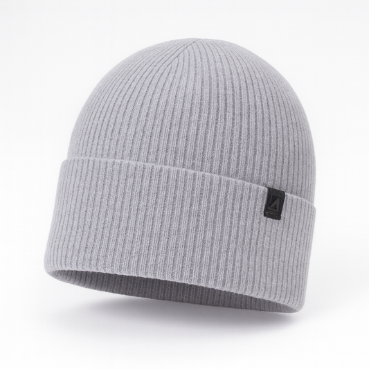 AZURITY - Berretto Uomo Invernale, 90% Lana Merino extrafine e 10% Cashmere.